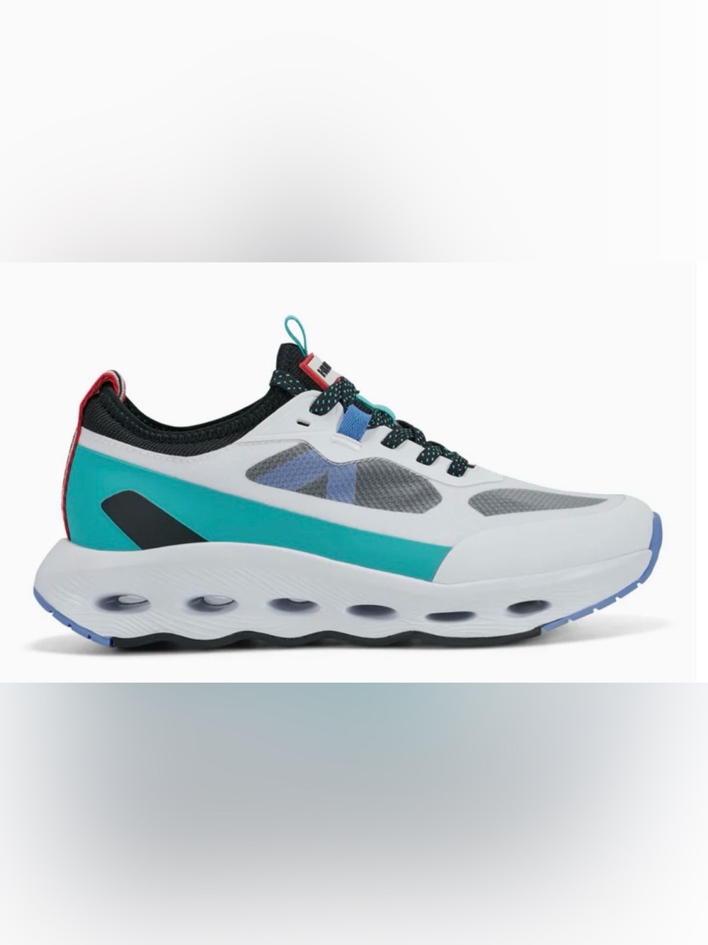 Hunter Ginny Casual Lace-Up Sneakers Teal Sz 6
